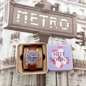 Fossil BQ2665 Sullivan Solar-Powered Brown Leather Watch